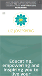 Mobile Screenshot of lizjosefsberg.com
